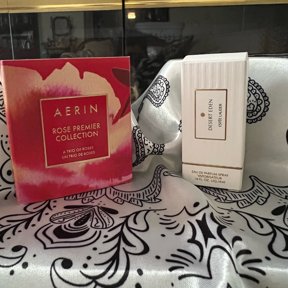 Aerin Rose Premier Parfum Collection & Desert Eden by Estée Lauder